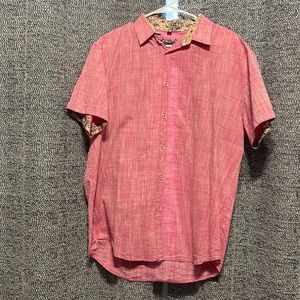 Large Men’s Pink Button up shirt